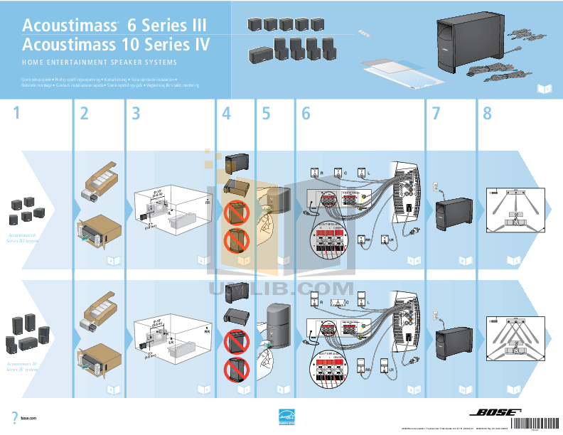 Acoustimass 10 Series V - Surround Sound System for Home ...